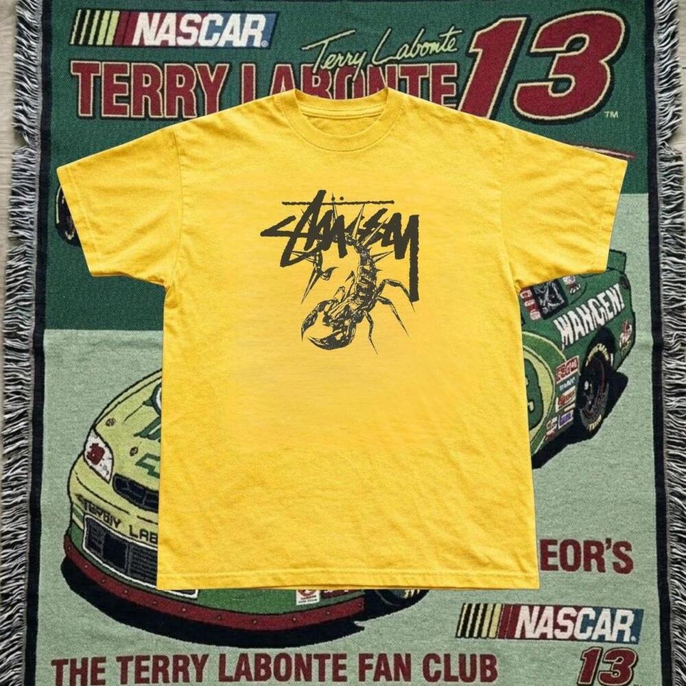 StSsy Yellow Scorpion T-Shirt